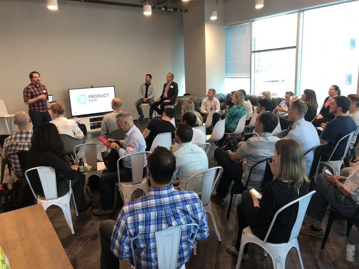 MedSims's tweet photo. Happening now. Happy #WorldProductDay @ProductTankRTP https://t.co/0aKa4zZ5Yx