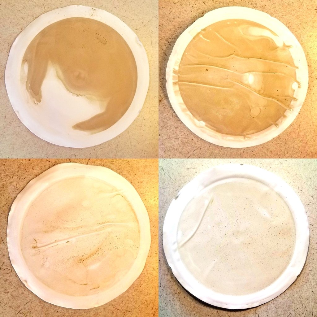 HudsonBayWQMS's tweet image. A story of the Eastern #PrairieProvincesWaterBoard #waterquality sites as told by their respective #FilterPapers: #Qu&apos;Appelle, #Assiniboine, #RedDeer, #SaskatchewanRiver &amp;amp; everyone&apos;s favorite the #CarrotRiver. May 2019.

#WQMS #PPWB #FieldWorkArtWork #ECCCsci #waterquality