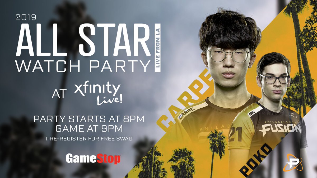 stateside_live's tweet image. Hey @Fusion fans: we've got another Watch Party coming your way! Join us at #XfinityLive tomorrow night for the 2019 All Star Watch Party! Party starts at 8pm. Game at 9pm. Pre-register here for FREE swag: ow.ly/dEV050udLuZ #PerformanceLivesHere