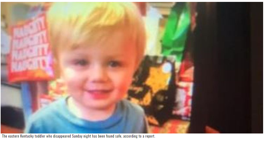 DanMarriesKOLD's tweet photo. “That child is a true Kentucky mountain boy." - rescuer. BEST news of the week! The #Kentucky toddler who disappeared Sunday night has been found alive. He may have been just inches from death when rescuers found him. https://t.co/yEvke5yvFn. #kennethHoward https://t.co/0D5gYcAlHQ