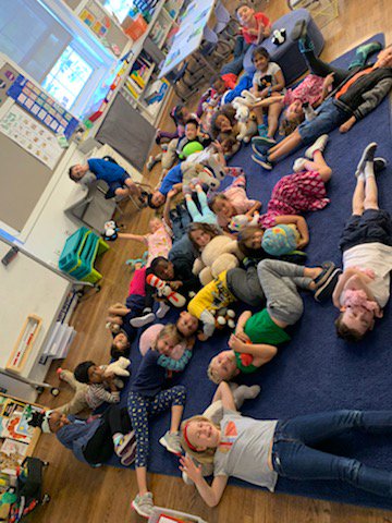 FirstInRoom219's tweet photo. #TheMightyThunderstorm really enjoyed #StuffedAnimalDay #BowlOfFun #StormingInto2ndGrade https://t.co/x3rgKbw5cW