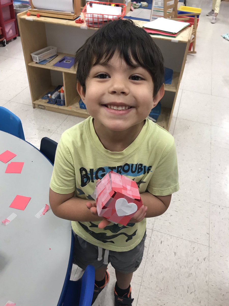 Ms. Brenner (@msbrenner18) on Twitter photo This Pre-K cutie was definitely thinking outside of the box today! He cut & laid out some squares, taped them together, and folded them into a cube! He was so proud of his creation 😊 <a href="/NISD_ECE/">Northside ISD Early Childhood Education</a> <a href="/NISDFernandez/">Fernandez Elementary</a> This Pre-K cutie was definitely thinking outside of the box today! He cut & laid out some squares, taped them together, and folded them into a cube! He was so proud of his creation 😊 <a href="/NISD_ECE/">Northside ISD Early Childhood Education</a> <a href="/NISDFernandez/">Fernandez Elementary</a>