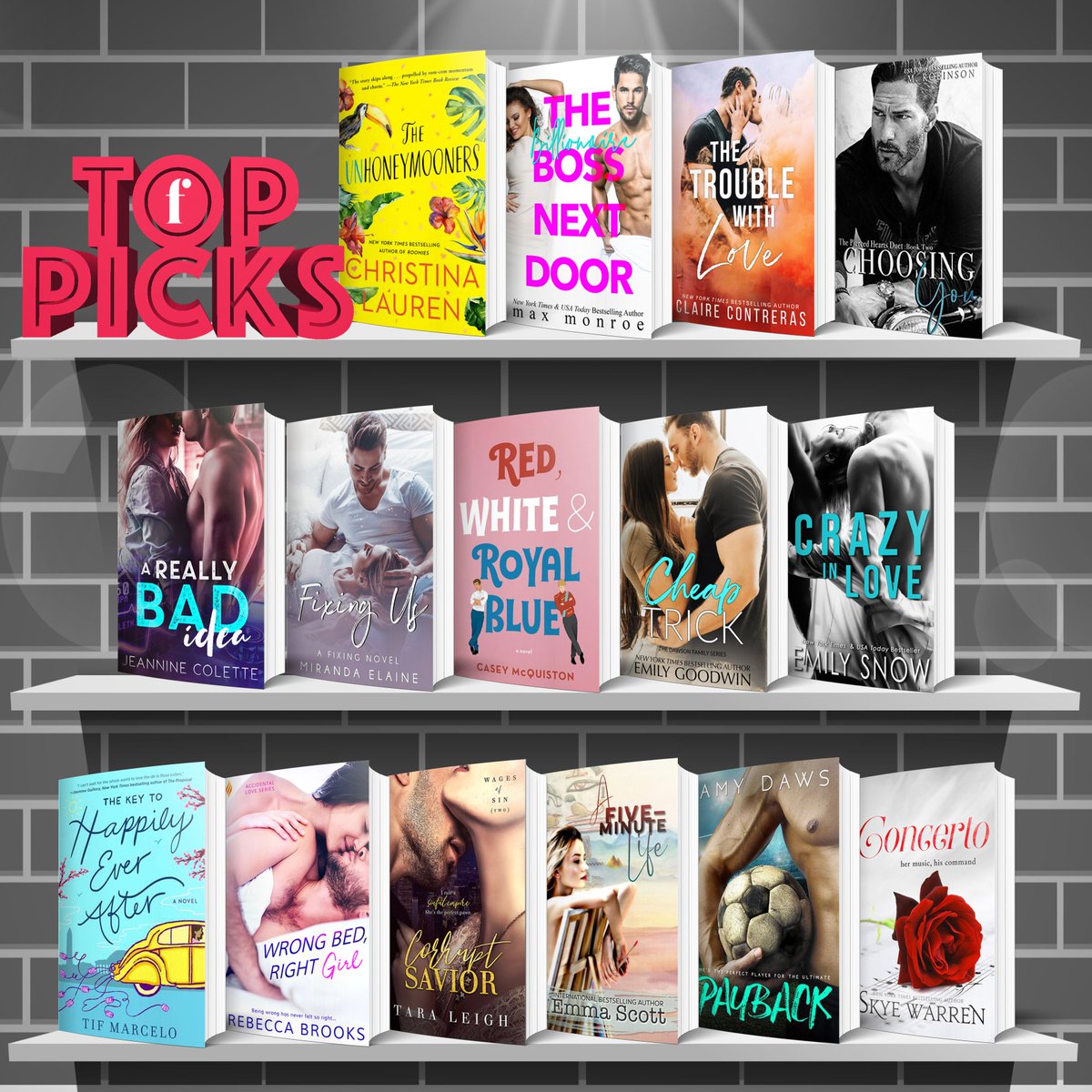 Contemporarily Ever After: Top Picks for the Week of May 12th frolic.media/contemporarily… <a href="/MaryDube_/">Mary D</a> #amreading