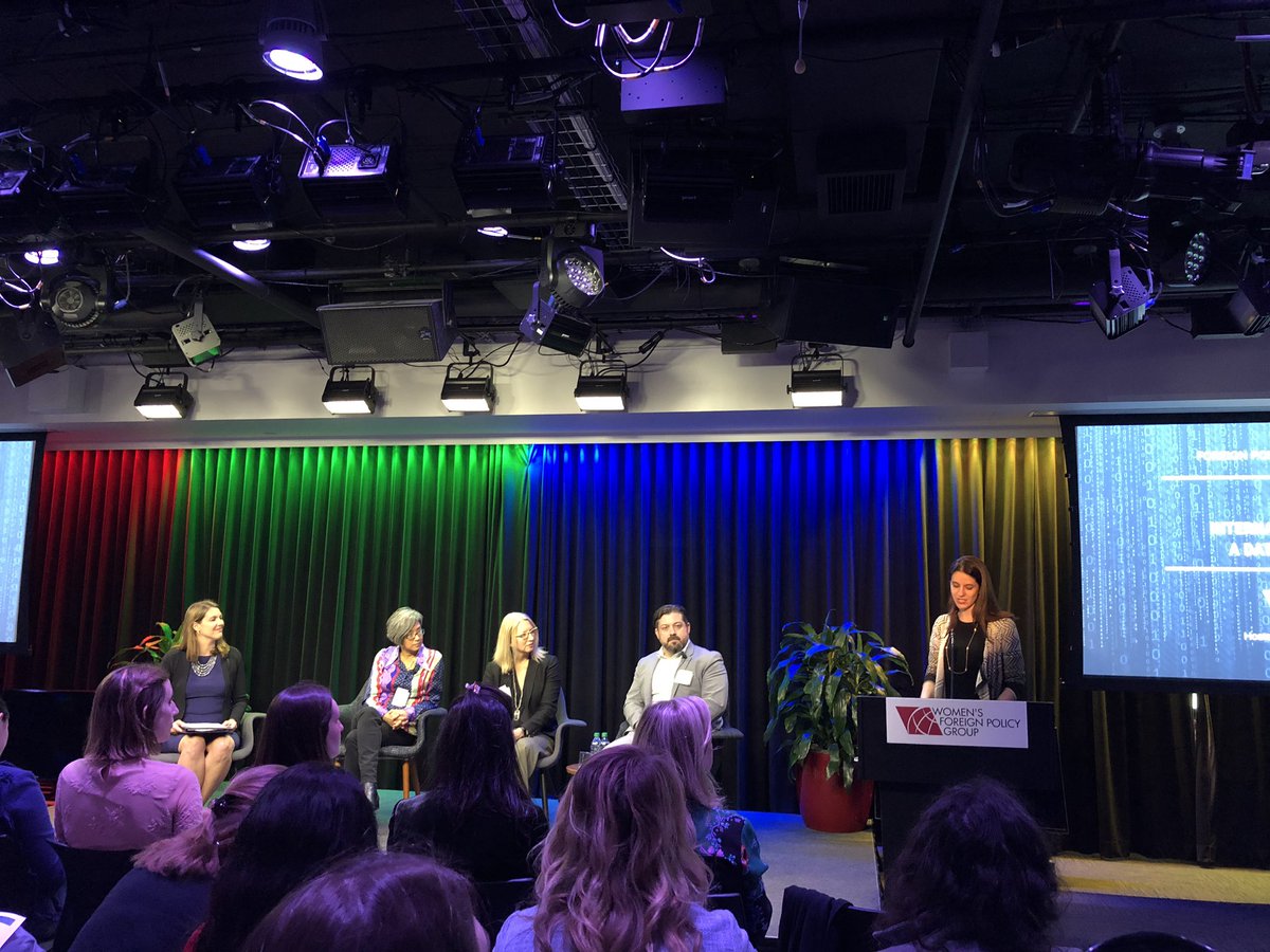 andreas212nyc's tweet photo. At @Google, focus on data-driven innovation with former @USAID Chief Innovation Officer @annmei, @implproject Founder @JRichmond_IR, @unfoundation @DIAL_community CEO @wilsonkh30, and @Chemonics Director @StaciaGeorge. Great new @wfpg tech series! #foreignpolicytech https://t.co/UGSCN5okLS