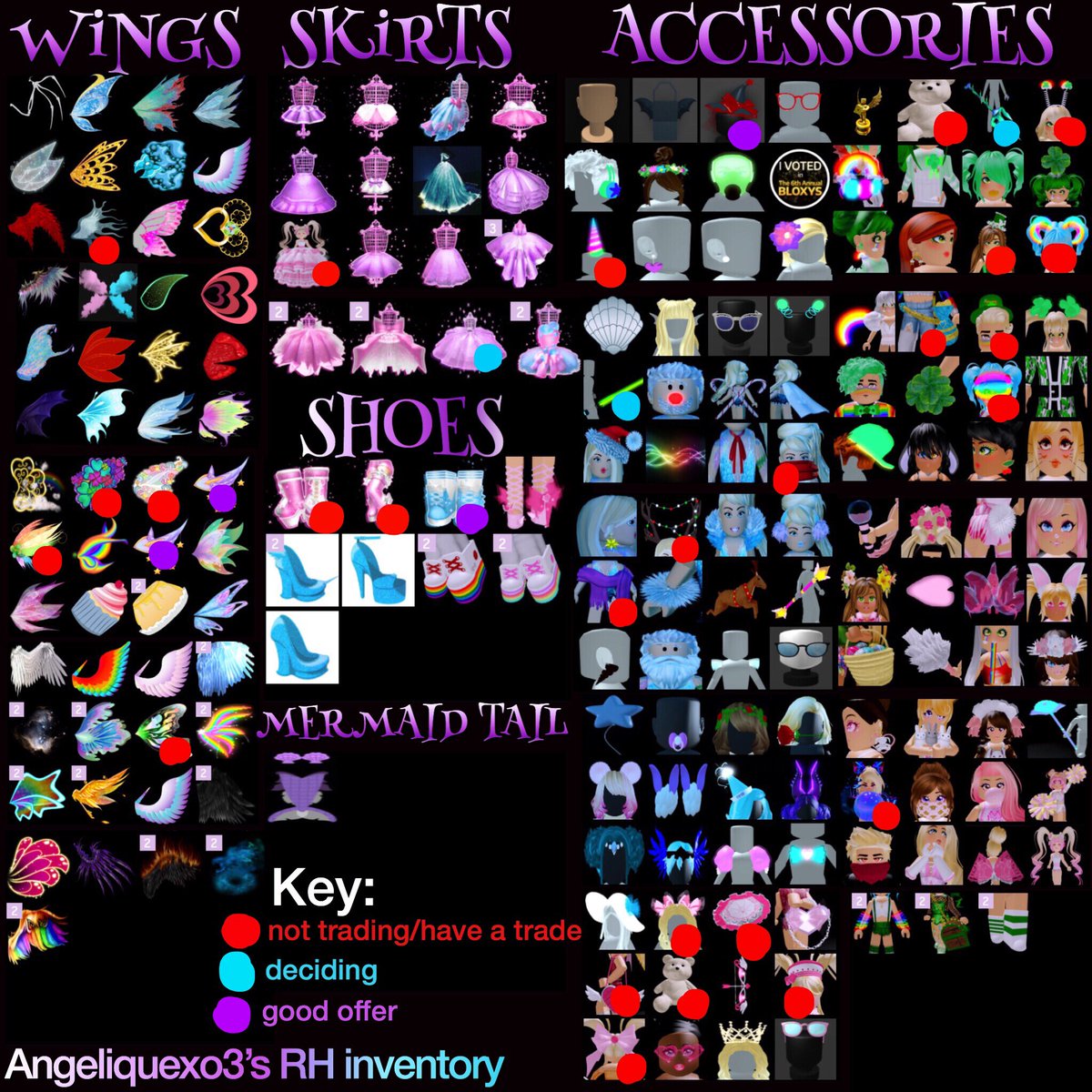 Angelique On Twitter My Inventory My Last Inv Post