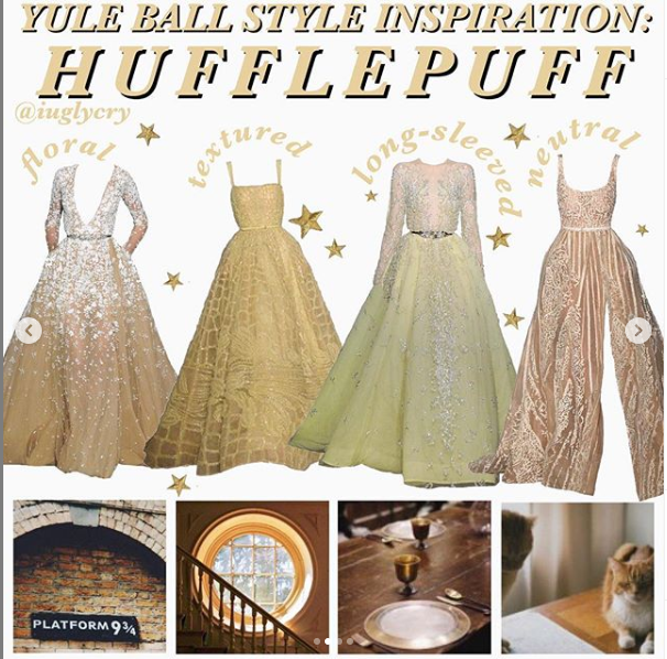 hufflepuff prom dress Hufflepuff Yule Ball Outfit Outfit