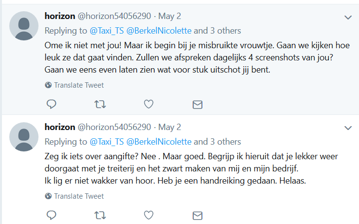 Taxi_TS's tweet photo. @horizon54056290 @BerkelNicolette @Rijkswaterstaat @micheleblom @telegraaf En zitten @polfryslan @Politie_Tersch en @AldertvdSchaaf ook bij deze #politie volgers Jan Leenstra.
Ik kan mij niet voorstellen dat zij het je zullen aanraden je #taxi bedrijf op #terschelling op deze manier neer te zetten.
En maar door blijven gaan met tientallen troll-accounts https://t.co/SHNhF7DePU