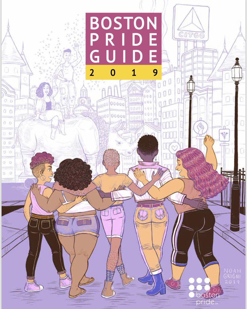 bostonpride's tweet photo. Boston Pride Guide Cover 2019 https://t.co/TLx1gVtEfa