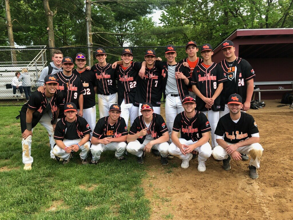 MNBaseball1's tweet photo. MNHS Tigers are BACK TO BACK CENTRAL LEAGUE CHAMPS!!! @MNAthletics @pbrpennsylvania @DTMattSmith @PBT_BellRingers @RallyPhilly @DelcoSports https://t.co/II4bqGe06Z