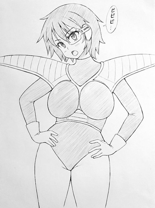 サイヤ人の女の子 