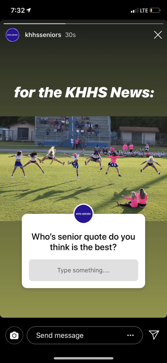 KHHS2019's tweet photo. go check out our instagram story &amp; VOTE!! this is for the KHHS Indian News! https://t.co/DhTl65Cadm