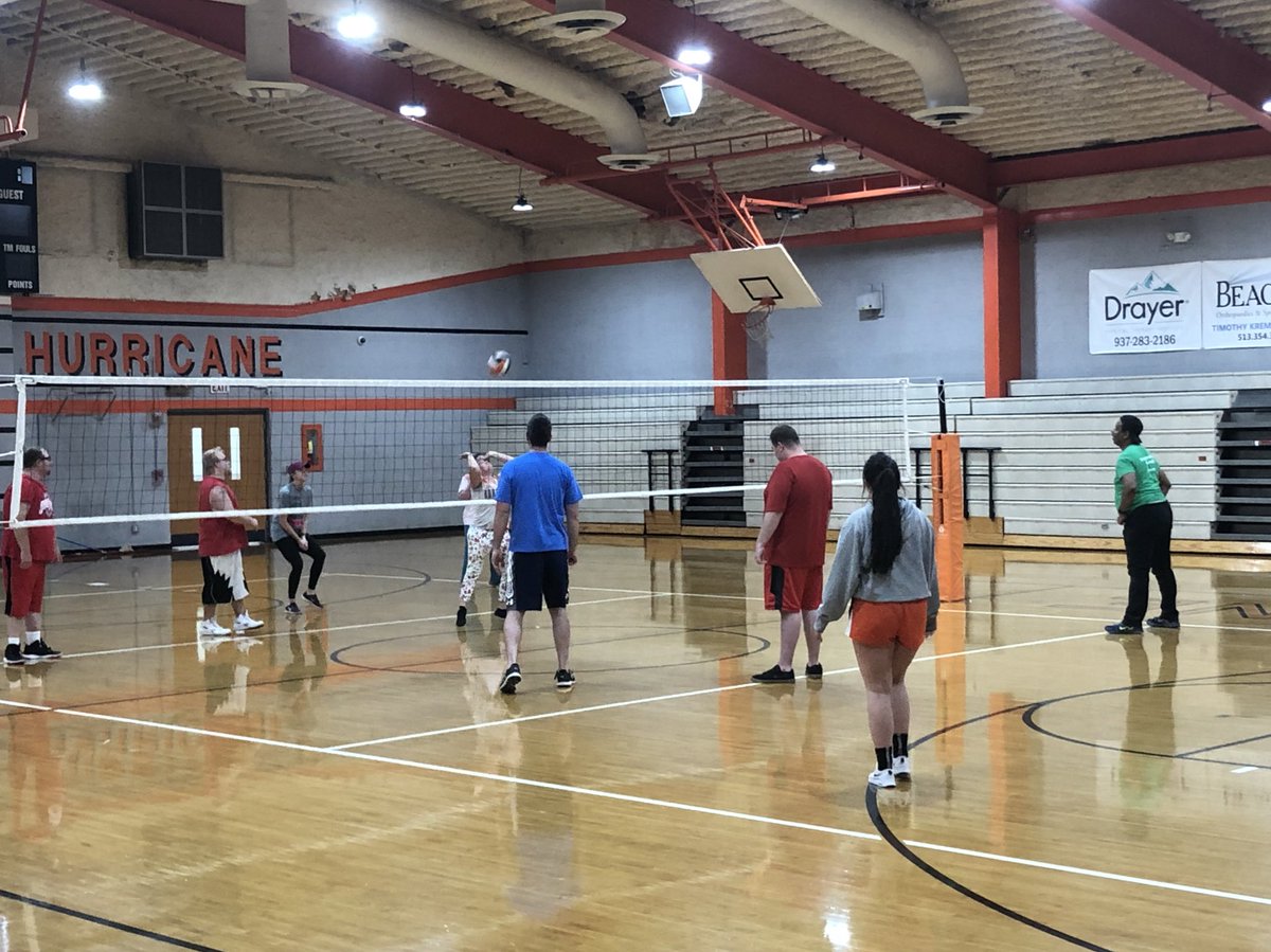 WHSCaneAD's tweet photo. Thanks @ClintonCountyDD for coming in and playing volleyball with @LadyCaneVB tonight! https://t.co/w01AI6l7QF