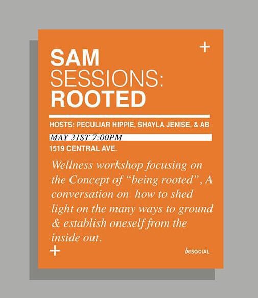 _aunthippie_'s tweet photo. 16 days till #SAMSESSIONS W/ @shaylajenise @sincerelyab__ &amp; ME! Y’all comin?! RSVP here: https://t.co/xyjo7EdMIU Mark your calendars, spread the word &amp; make plans to hang with us Friday May 31st! https://t.co/YtzsODRRQX