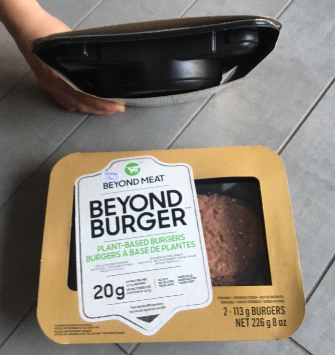 I appreciate that <a href="/BeyondMeat/">Beyond Meat</a> is making strides in reducing the consumption of beef which is so damaging to the planet. But why, oh why, is it so over packaged! And black plastic (!) which can’t be recycled in #Toronto!? This I cannot support. #changeagent