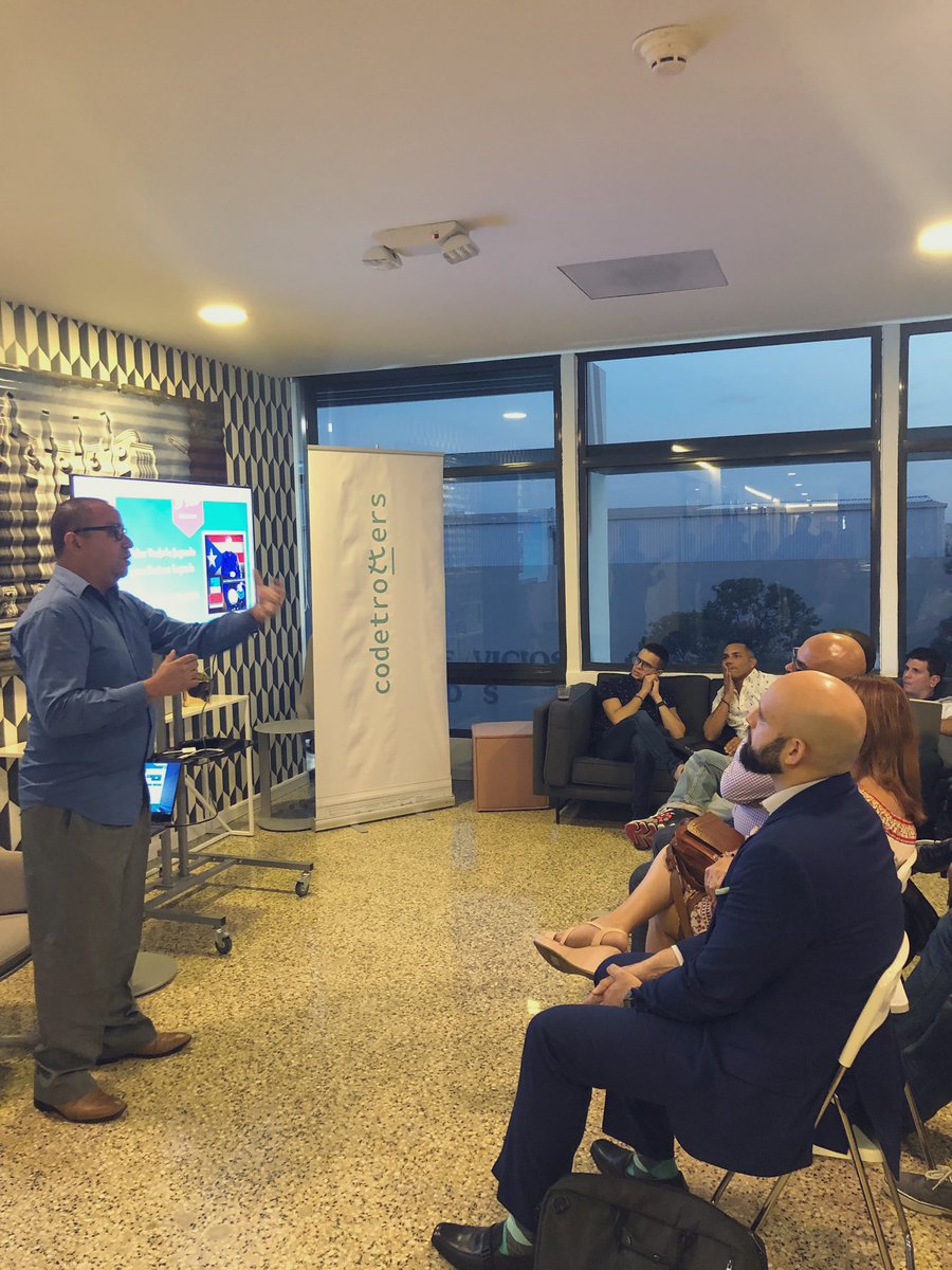 codetrotters's tweet photo. Live demos from our new graduates taking place now! #proud #codetrotters https://t.co/G0VuSoUGBq