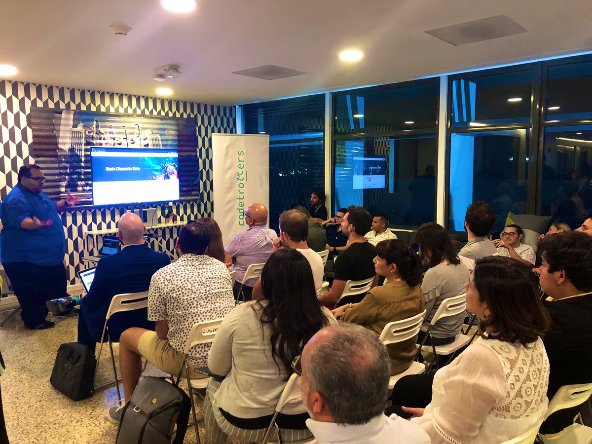 codetrotters's tweet photo. Live demos from our new graduates taking place now! #proud #codetrotters https://t.co/G0VuSoUGBq