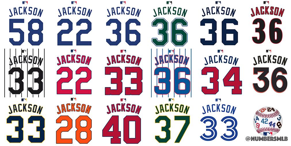 MLB Jersey Numbers on Twitter "The BlueJays mark EJ36's 14th team