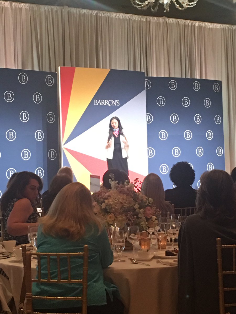 You have to like yourself first before anyone else will.- Lisa Sun, Gravitas #barronswomen #barronssummit  #wewillchangetheworld #buildingbusinesses