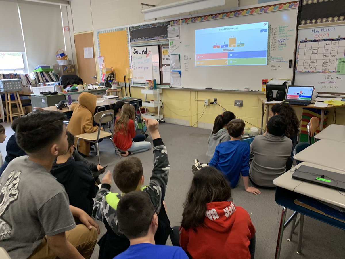 We had so much fun reviewing plant parts with a Kahoot... and the students rocked it! 💪