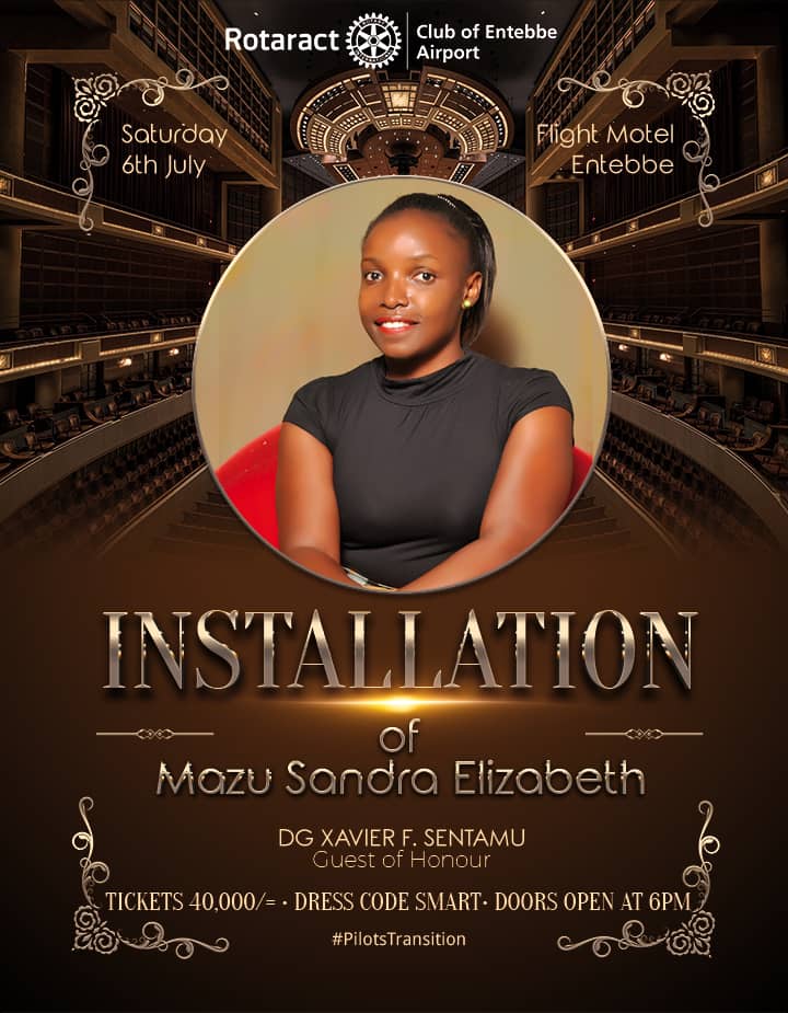 RctEbb's tweet photo. The secret of success is to be ready when your opportunity comes.

 Ladies and gentlemen we bring you our PE @MazuSandra who is more than ready to take the mantle as our chief pilot come 6th July 2019
#PilotsTransition @RotaractUganda https://t.co/QG0xlRg5mG