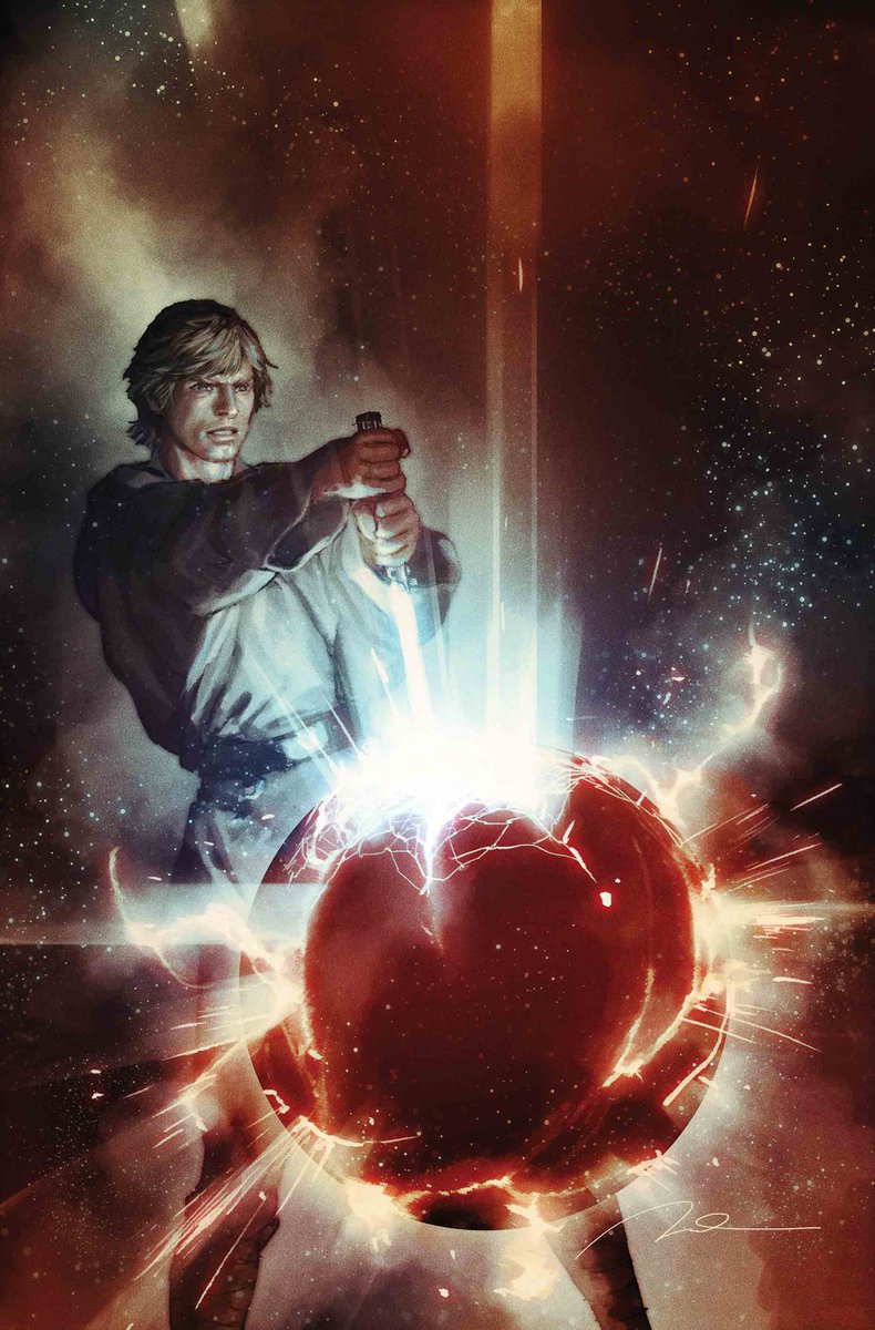Star Wars 67 comes out next month, and in addition to being @kierongillen's last issue on the series, it thematically wraps up what Marvel started with #StarWars no. 1 in January of 2015. This is what a Disney-era Star Wars finale looks like.