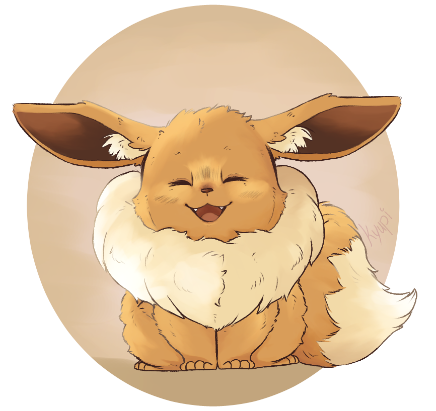 #eevee. in these trying times. #pokemon. pic.twitter.com/QkWjofi35j. a smal...