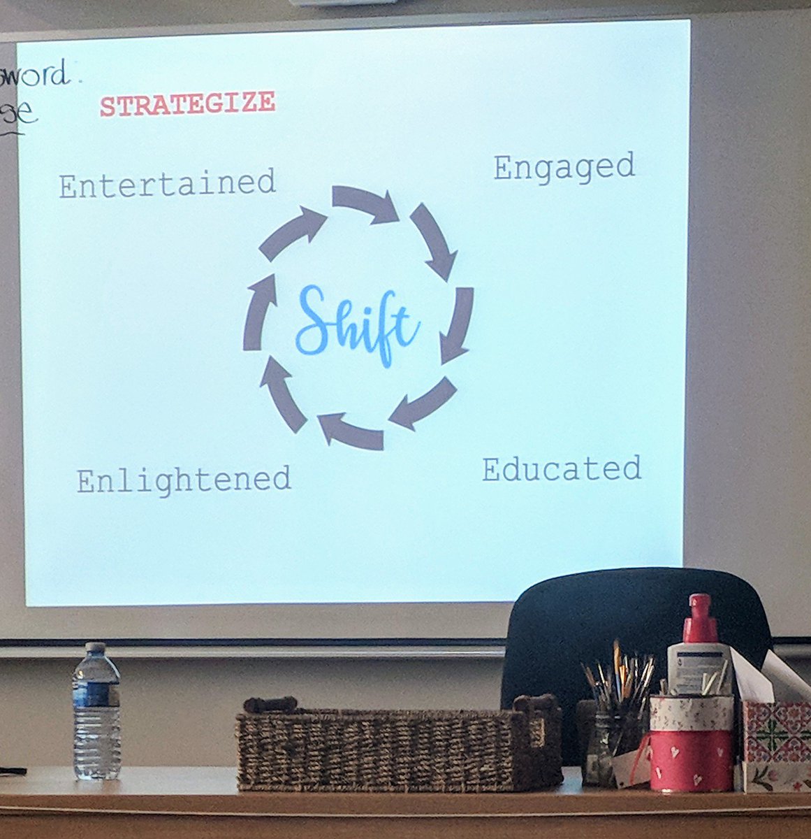 Csilver902's tweet photo. Excited for tomorrow! Ready to try out some new tools learned from @_expshift at @AVRCE_NS Showcase today and help the @SMES01 kids discover their greatness . #experienceshift #engaged #educated #enlightened #entertained #empowered https://t.co/ZlNqpTuu18