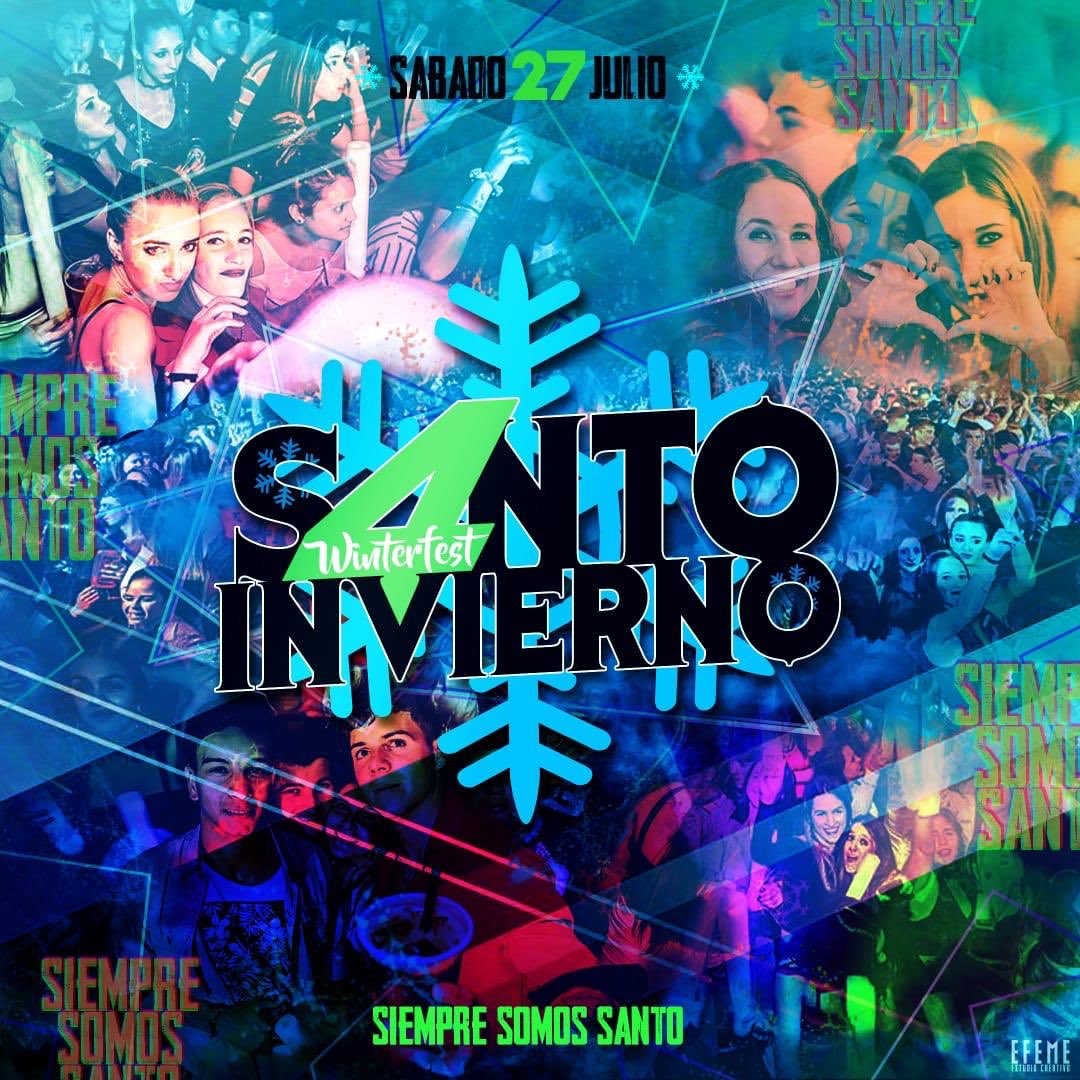 santo_invierno's tweet photo. ¿Pensaste que no íbamos a estar? ¡¡HAY FECHA!!🔥 Sábado 27 de Julio 🗒️ ❄️ LLEGA ¡¡SANTO INVIERNO 4ta EDICIÓN!! La fiesta del invierno vuelve para movilizar la región 💫  El Boom de la época más fría del año está en Santo Domingo 👈 #SantoInvierno ❄️ #WinterFest #SiempreSomosSanto https://t.co/UVEtnM3fRu