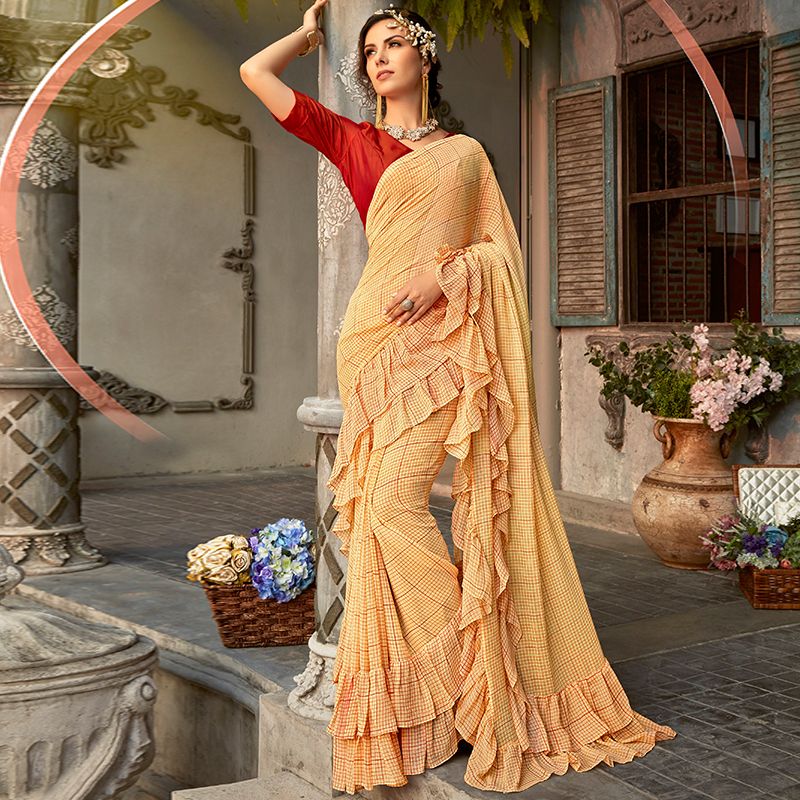 panashindia's tweet photo. Grace of an Indian saree with a twist of fusion!
These ruffled sarees are an amazing addition to your new-age Indian wardrobe designed with striking digital prints.
Shop Here: https://t.co/NlBylHP0Ge
#Indiansarees #onlineshopping #ruffledsaree https://t.co/eAIaEDj67T