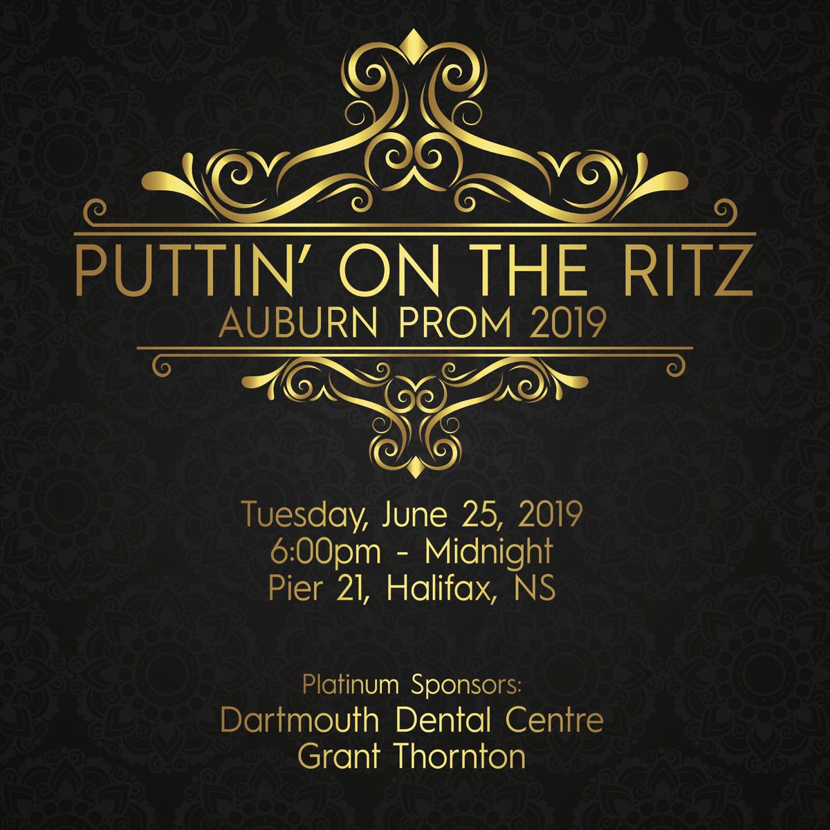 auburn_eagles's tweet photo. Hey Class of 2019:
Prom is at Pier 21! 
June 25  6pm-midnight
Tickets available at lunch every day until next Fri May 24 (w signed contract). 
$70 gets you a delicious 3 course dinner, dance, games and activities, candy and slushie table, henna tattoos. #HowFunIsThat?? https://t.co/iklZvn14Gq