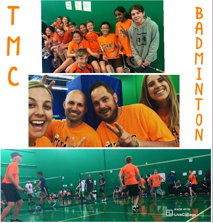ceturbach's tweet photo. Awesome day at our Grade 8/9 Badminton tournament πΈ #tmctitans https://t.co/geH1rkcGQJ