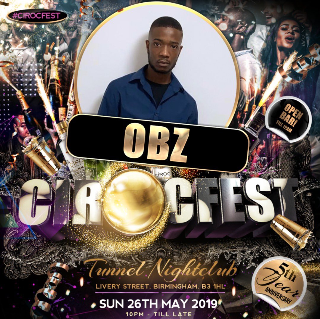 dj_obz's tweet photo. The countdown begins now 🗣‼️

🍸 Open Bar Until 12AM 🍸
🥃 ALL CIROC FLAVOURS AVAILABLE 

🔖🔖 https://t.co/eZjeKCZer1 🔖🔖

#Cirocfest #5thYearAnniversary https://t.co/96ECX0iHVi