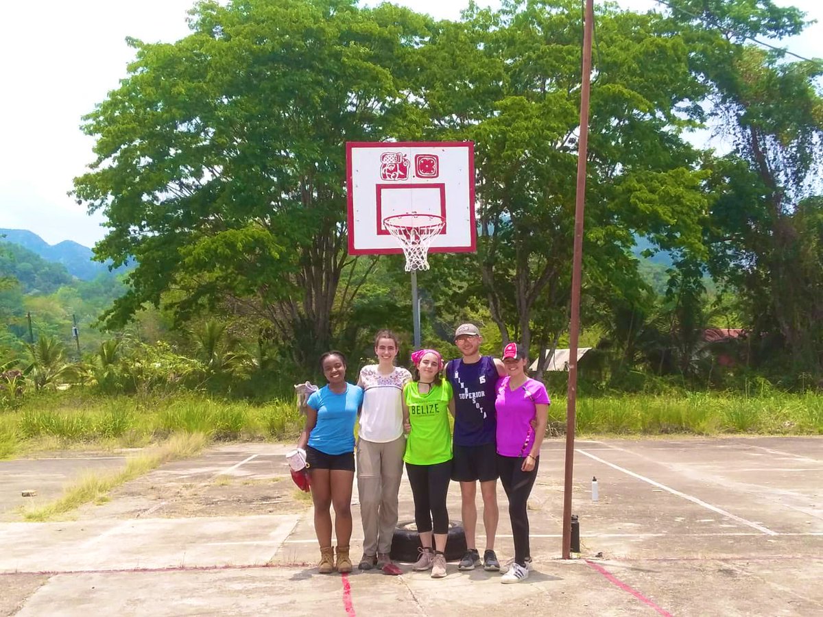IU_Wells's tweet photo. Thanks to the hard work of Tumul K’in students &amp; staff,@Play360Team, @CELABelize, @chrisirmscher, and our very own Scholars, the school now has some spiffy new structures and recreation areas! Bravo all! https://t.co/jU8iE0ney9