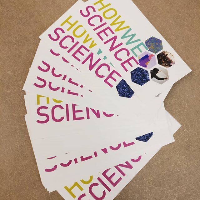 HowWeScience's tweet photo. How We Science stickers, coming soon to #Columbus - based outreach events involving our group members! Thanks to @stemcoding for suggesting we make these!
.
.
.
.
.
#howwescience #HowIScience #IamAPhysicist #astronomy #physics #sticker #outreach #stem #s⦠https://t.co/C3OcWdJisr https://t.co/rc85eRLLf7