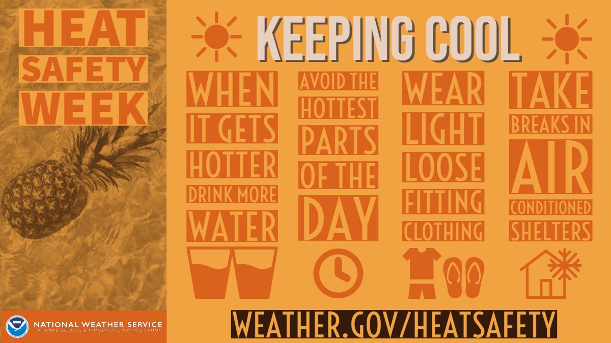 NWSVegas's tweet image. 🌡️ Today kicks off #HeatAwarenessWeek! Keep these tips in mind to stay cool during the relentless summer heat! #azwx #azheat #nvwx #cawx 🌡️