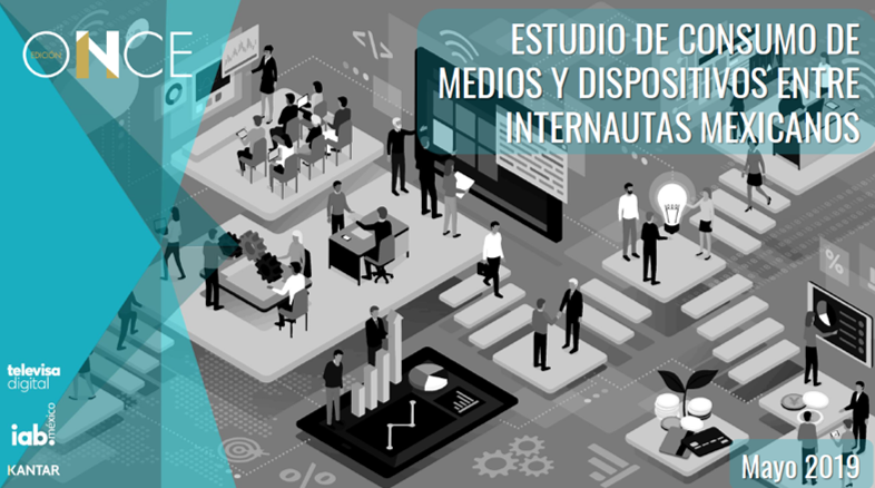 1NivelGroup's tweet photo. "ESTUDIO DE CONSUMO DE MEDIOS Y DISPOSITIVOS ENTRE INTERNAUTAS MEXICANOS 2019" by @IABMexico IAB México #MarketingDigital #Somos1N https://t.co/Zjmcigl83d https://t.co/oSCob3HzOS