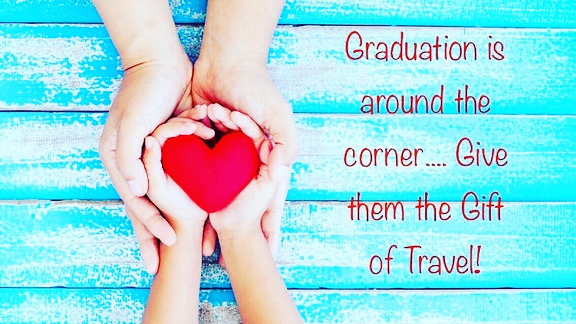 mbegin57's tweet image. Give your Grad the world with a travel gift certificate. #graduationgifts #Classof2019 #travelersdreamtours #seetheworld