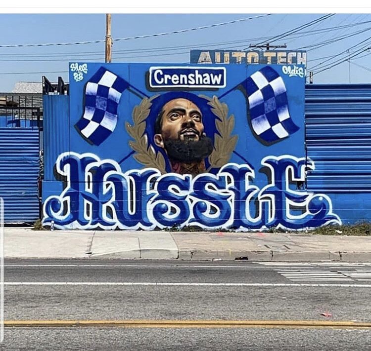 PharoahBoutique's tweet photo. #Creshaw tribute to NipseyHussle! https://t.co/Xt8TESmeN1