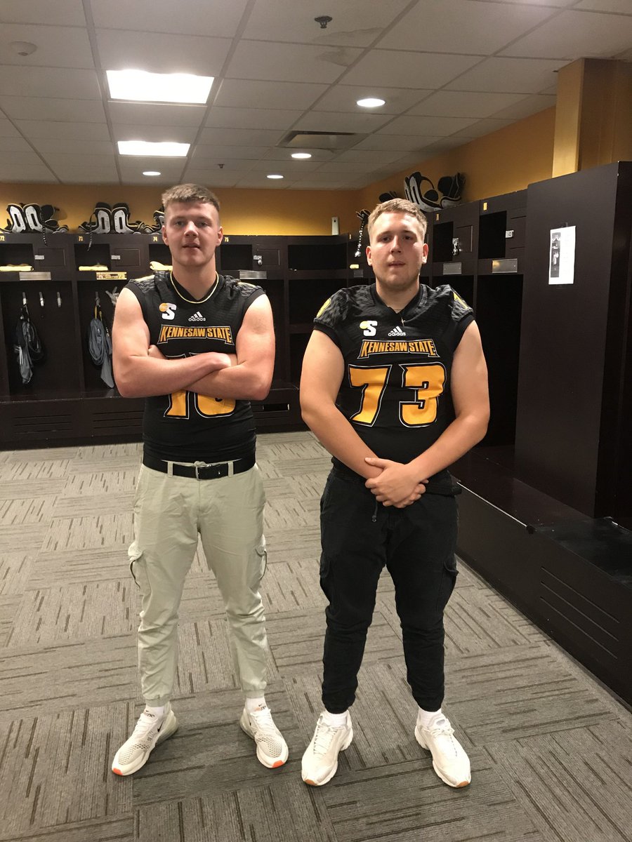 MoritzLehner3's tweet photo. Had a great visit today at Kennesaw State! Thank you to @Coach_B_Harrell @Shawn_Bryson_24 
@RecruitGeorgia https://t.co/VKeEx7d6iW