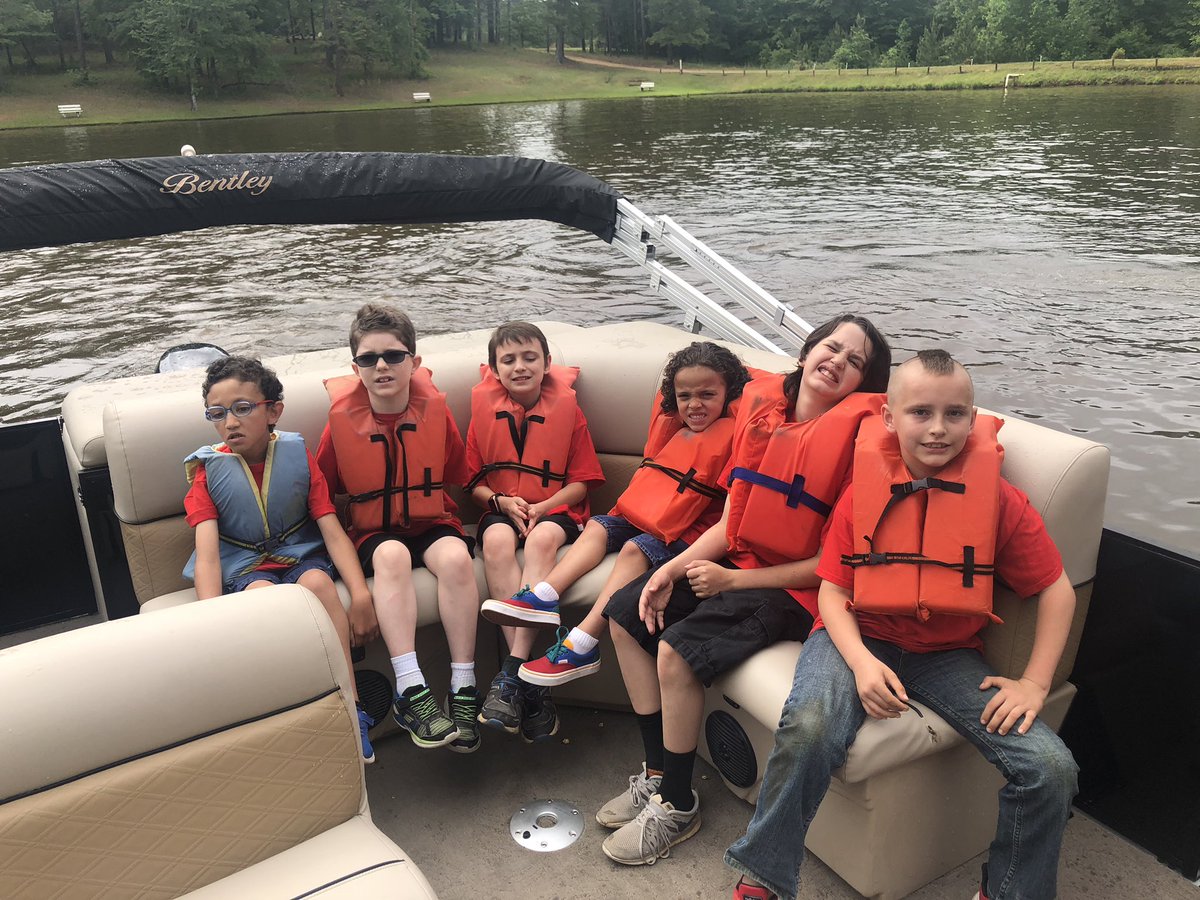 Ambieridley's tweet photo. Lake Tabernacle’s Special Children’s Day was one of the best field trips of the year! #BoatRides #BigSmiles #HESaccess https://t.co/LcYBanm0jF