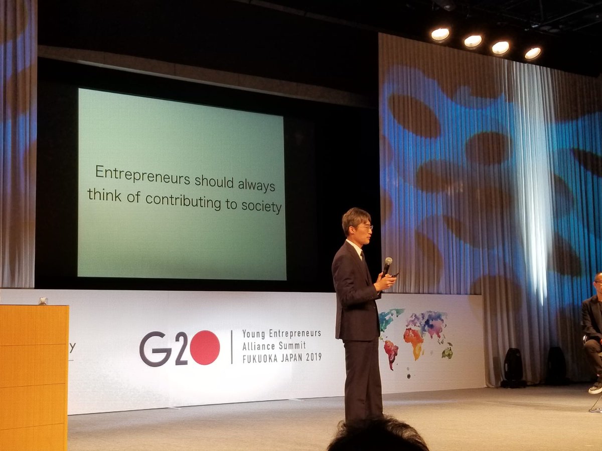 dianabaranga's tweet image. &quot;Innovation (and change) can cause controversy. The key to gaining acceptance is social good. Social good is key to safeguarding the brand &amp;amp; the company.&quot; - Takato Utsunomiya, Pokémon Company COO, on why &quot;social&quot; = key for innovation #G20YEA #imaginationeconomy #sustainablefuture