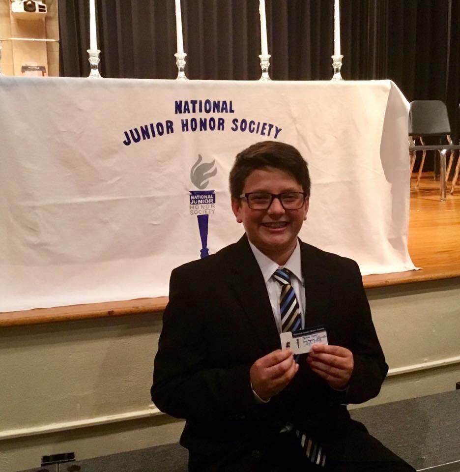 Congrats to the new 7th grade members of #NJHS at South Eastern Middle School!  #RamsPride #SEMS.