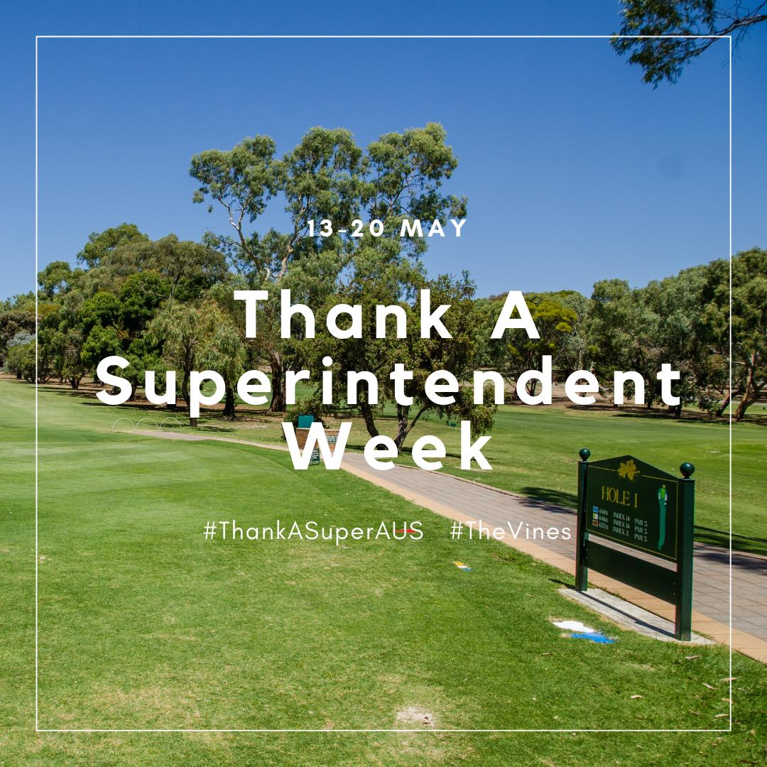 VinesGolfClub's tweet photo. Thank a Superintendent Week is just past halfway

Have you spotted Rob on course this week...?

#ThankASuperAUS #OurAGCSA #TheVines https://t.co/DwIwht7Xeh