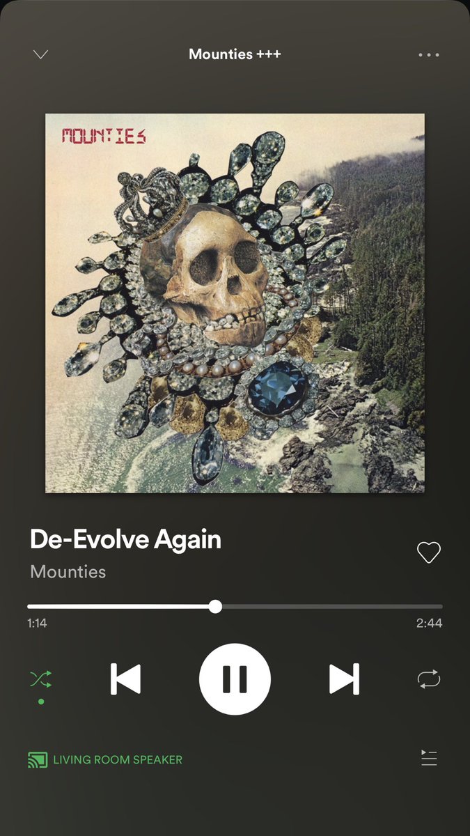 My kids favourite <a href="/mountiesband/">mounties</a> song is De-evolve again. Am I right <a href="/orjb_2005/">Owen Brown</a>