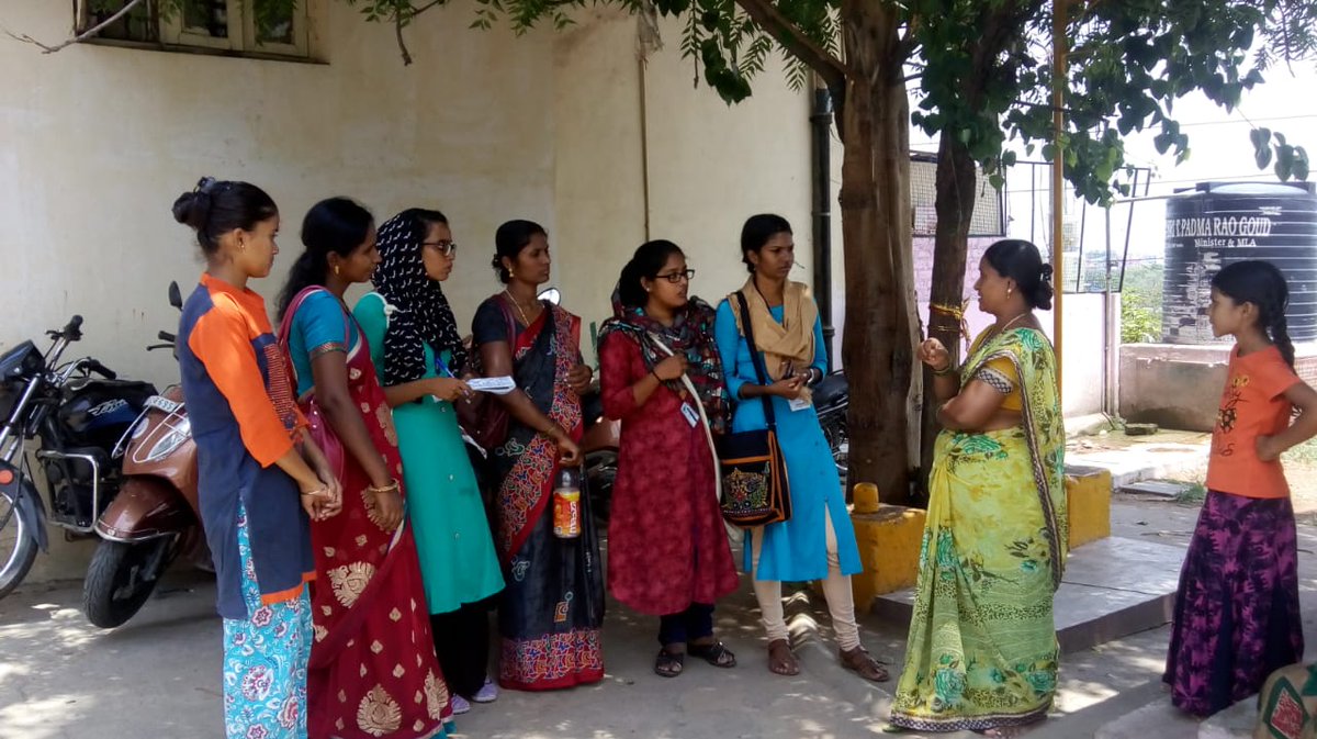 FoundationMv's tweet photo. Motivating out of school children for camp and school at Addagutta.
Marredpally mandal, Hyderabad, Telangana. With MSW students Kerala. https://t.co/UWR92cC2Pj