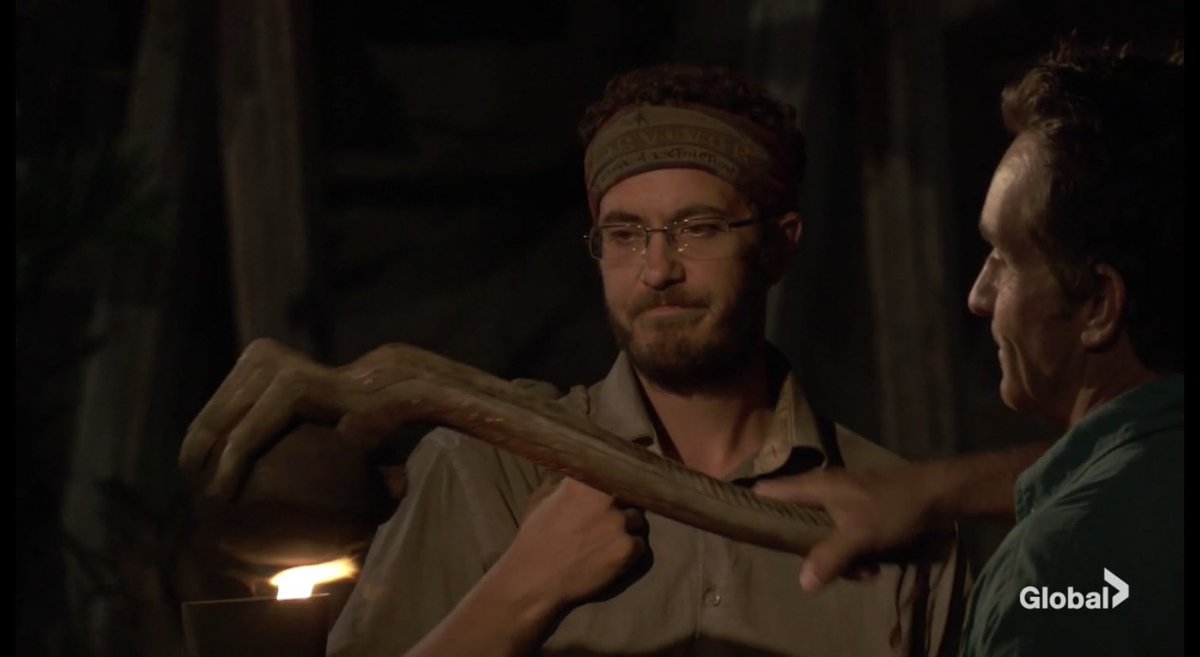 MikeBeauvais's tweet photo. All hail Rick Devens, one of the most entertaining players in the history of this show. #SurvivorFinale https://t.co/od2JUfdFvo
