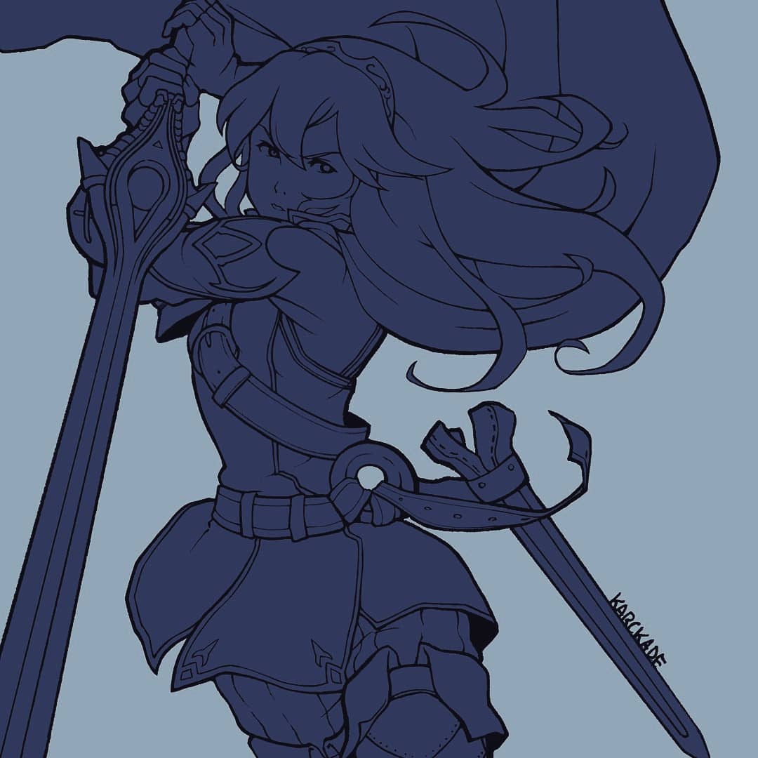 Charlie🌺 COMMISSIONS OPEN on X: Oh right, I made a Lucina, I'm