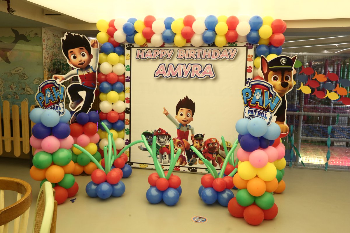Tumble_House's tweet photo. A paw patrol themed birthday party celebration at @Tumble_House, Defence Colony.

#tumblehouse #defencecolony #birthday #celebration #themebirthdayparty #pawpatrol #decoration https://t.co/T5LuZFW0D4