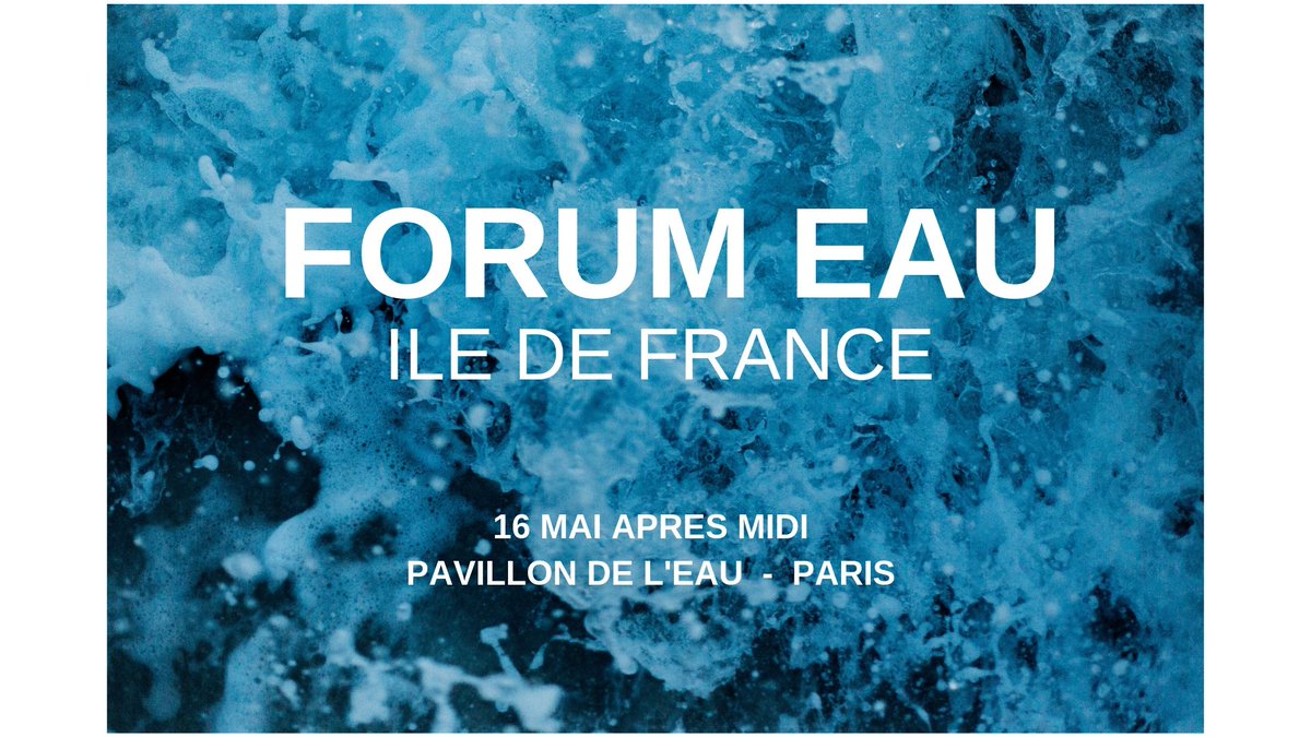FORUM EAU Ile-de-France c'est cet après midi au Pavillon de l'eau avec <a href="/eaudeparis/">Eau de Paris 🚰</a> 94 structures inscrites / pitchs 25 entreprises innovantes / et une après-midi de rencontres #innovons #eau #merci