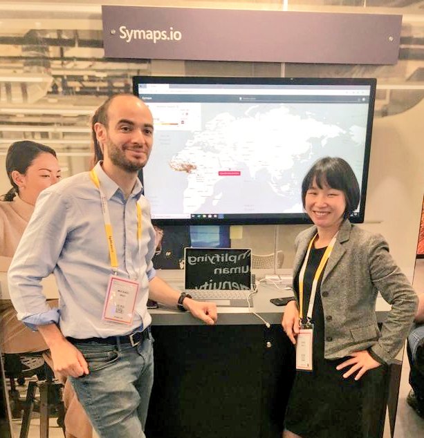 Ready to demo the power of AI for location intelligence! Stand g30 pavillon #MicrosoftAI #Vivatech2019 <a href="/mickael_mas/">Mickael Mas</a>